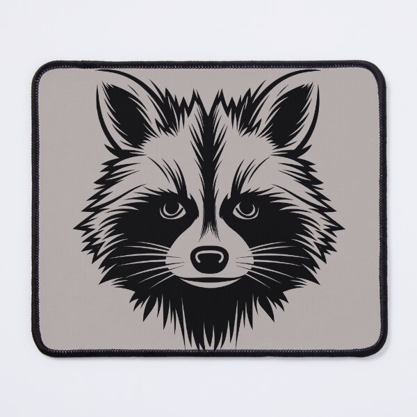 Item preview, Minimalist Racoon designed and sold by GoblinForge.