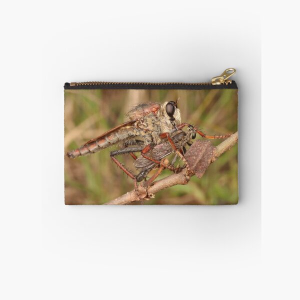 Item preview, Robber Fly and Prey designed and sold by itchydogimages.