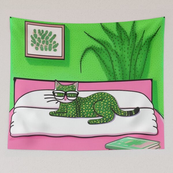 Item preview, Chillin kitty  designed and sold by Roxburylane.