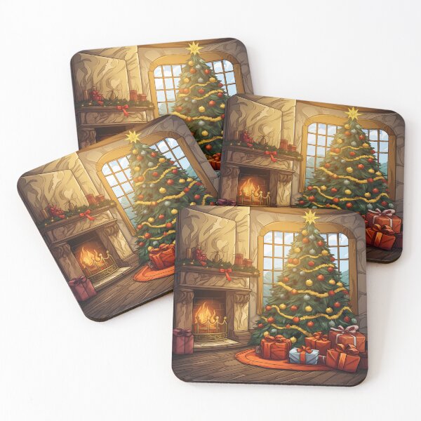 Item preview, Gold-Wrapped Christmas Tree designed and sold by RTFaulkner.