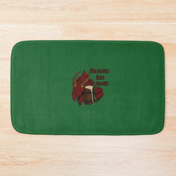 Item preview, Dragons And Flagons Logo designed and sold by NotoriousPopArt.