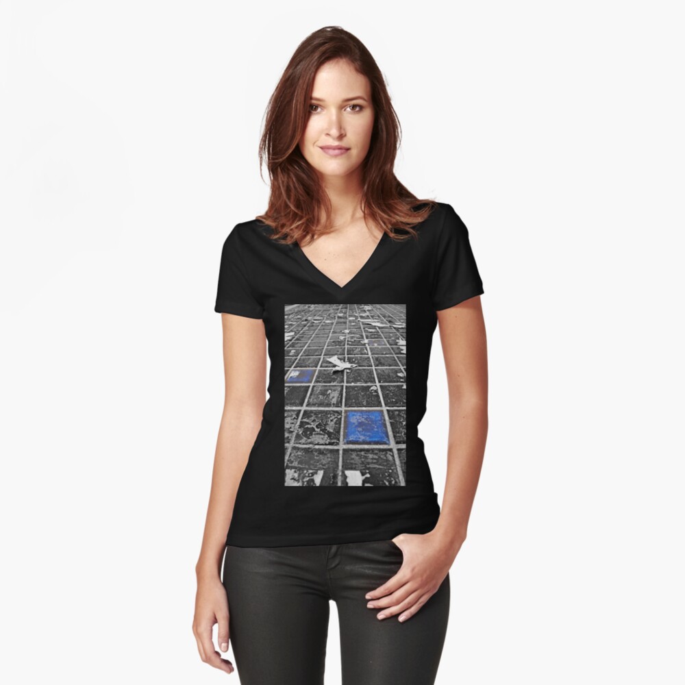 Item preview, Fitted V-Neck T-Shirt designed and sold by Jdubphotog.