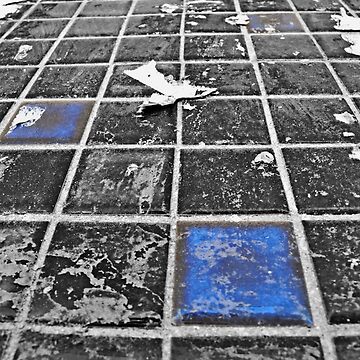 Artwork thumbnail, Blue Tiles from Tron by Jen Waltmon