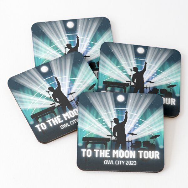 Item preview, To the Moon Tour designed and sold by Little Owlet Art.