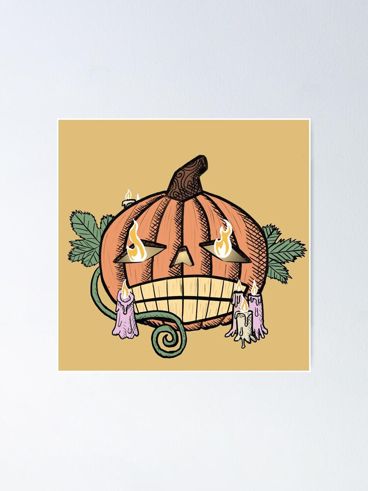 Dancing Pumpkin 3” Sticker – Grateful Wolf