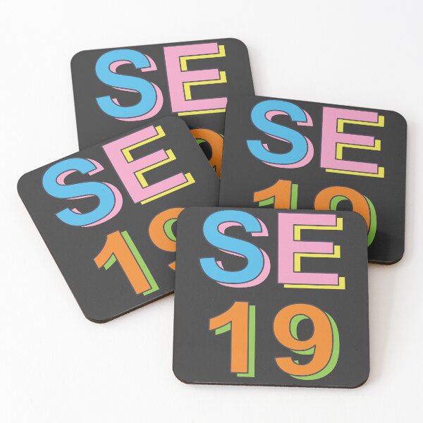Item preview, SE19 London Postcode Typography Gift designed and sold by eccrafted.