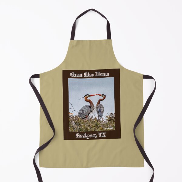 Item preview, The Perfect Gift For A Bird Lover: Great Blue Heron Couple At The Rookery At Rockport, Texas designed and sold by MoreEZUSA-Here.