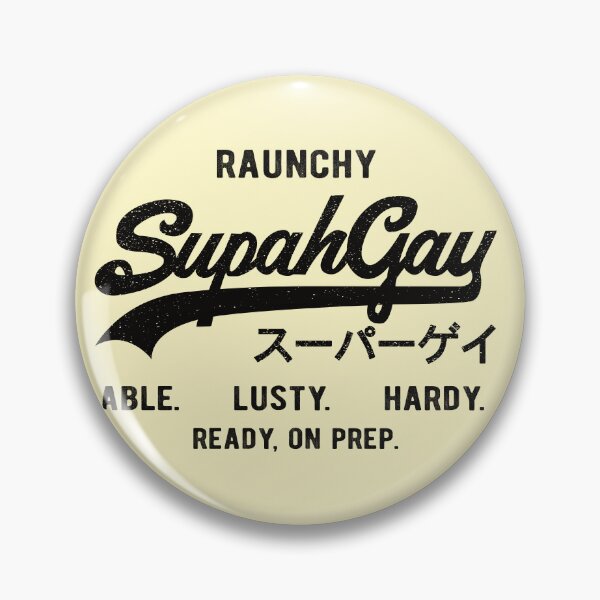 Artikelvorschau, Raunchy SupahGay Able. Lustig. Winterhart. entworfen und verkauft von gayishdesign.