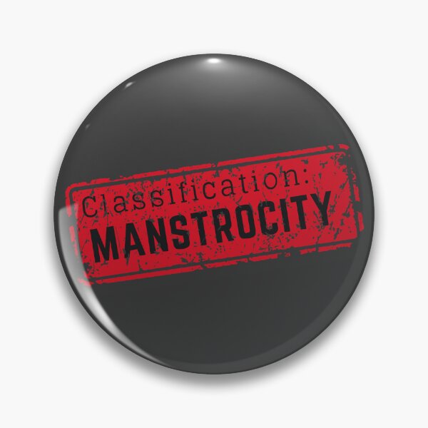 Aperçu de l'œuvre Timbre de classification de Manstrocity créée et vendue par RobsArtlyMusings.