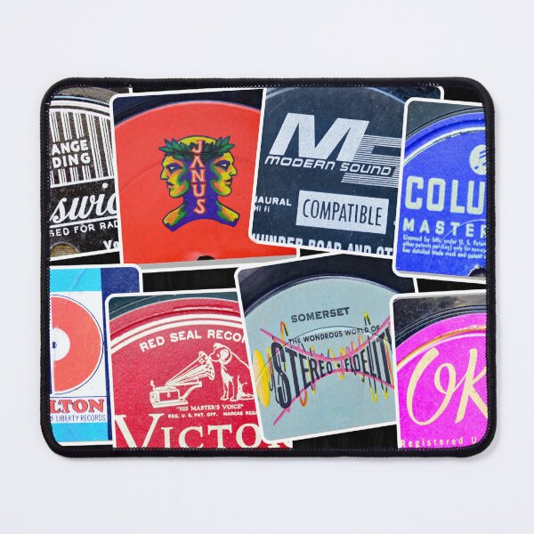 Item preview, Classic record labels of the past and present. designed and sold by David Lee Thompson.