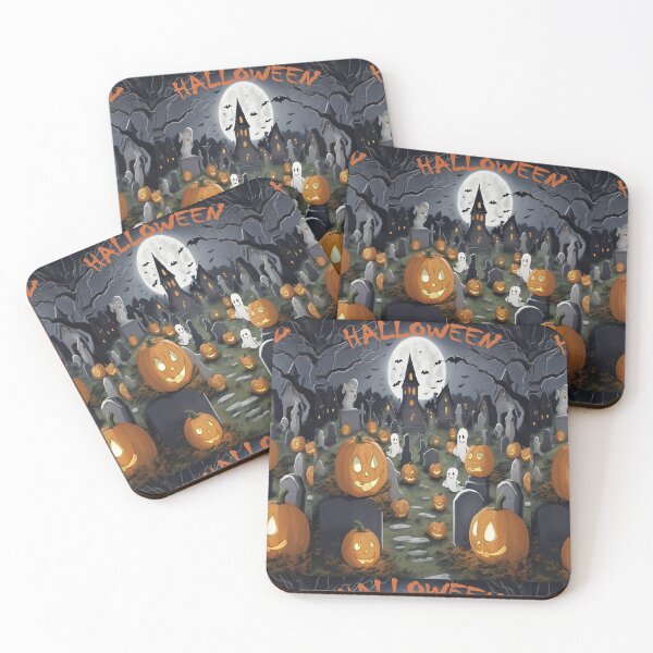 Item preview, Boo-tiful Halloween Ghosts and Pumpkins 6 designed and sold by Ripoubsb.