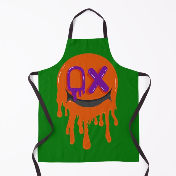 Artikelvorschau, Orange Drippy Cross-Gesicht entworfen und verkauft von RobsArtlyMusings.