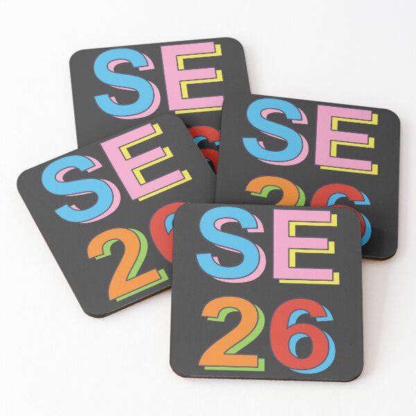 Item preview, SE26 London Postcode Typography Gift designed and sold by eccrafted.