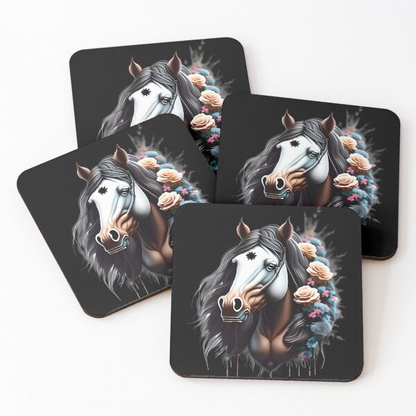 Item preview, FLOWERED HORSE 1  designed and sold by justyna-s28.