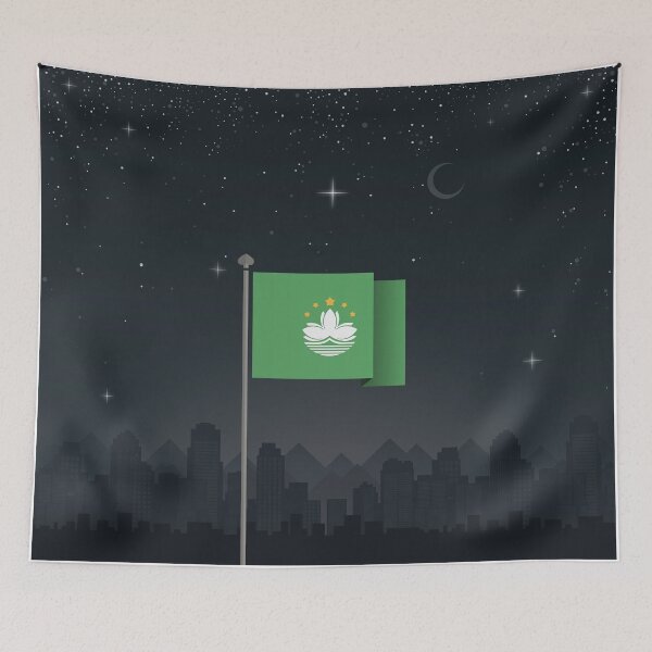 Item preview, Macau	 designed and sold by FlatFlags.