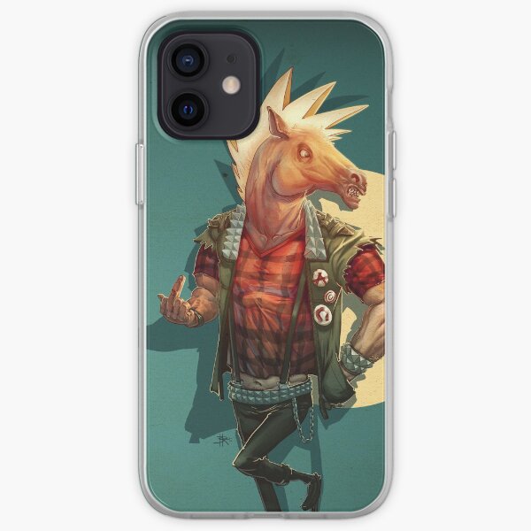 Punk Horseman iPhone Soft Case