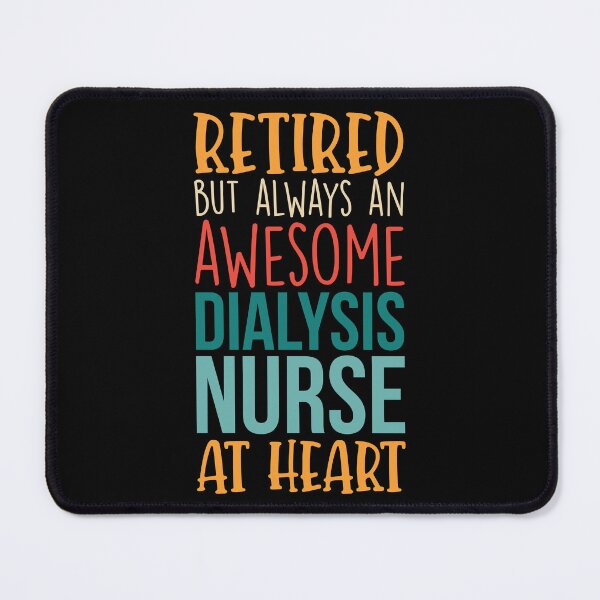 Item preview, Retro Retired Awesome Dialysis Nurse designed and sold by kamrankhan.