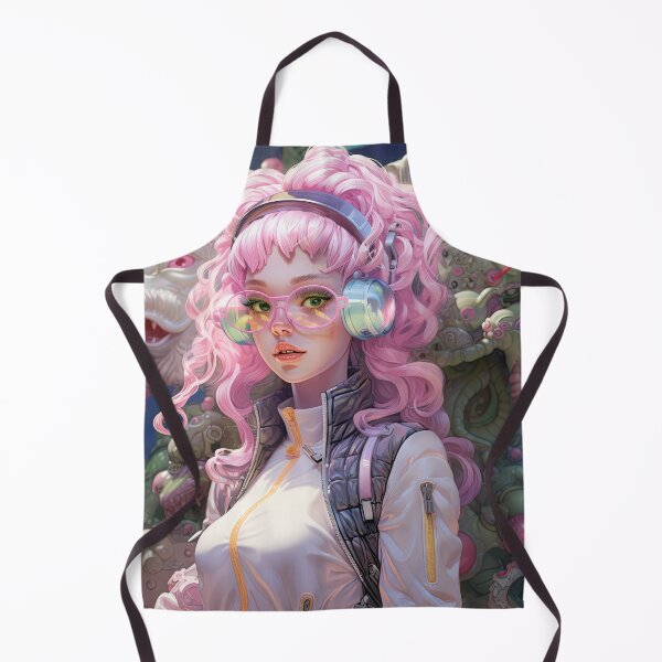 Item preview, Cute Retro Beast Tamer Anime Girl designed and sold by bubblegoth.