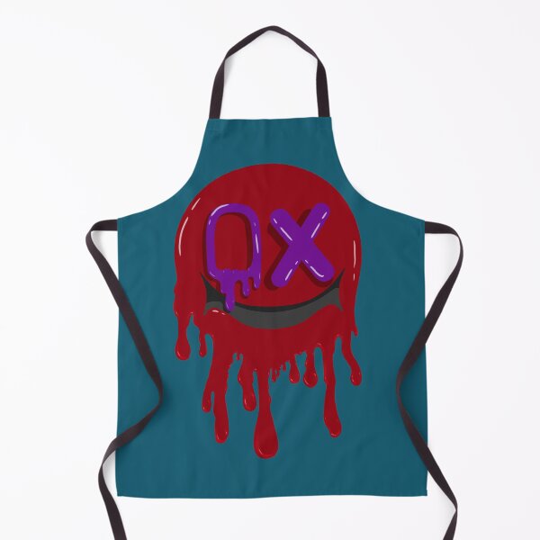 Item preview, Red Drippy Cross face designed and sold by RobsArtlyMusings.
