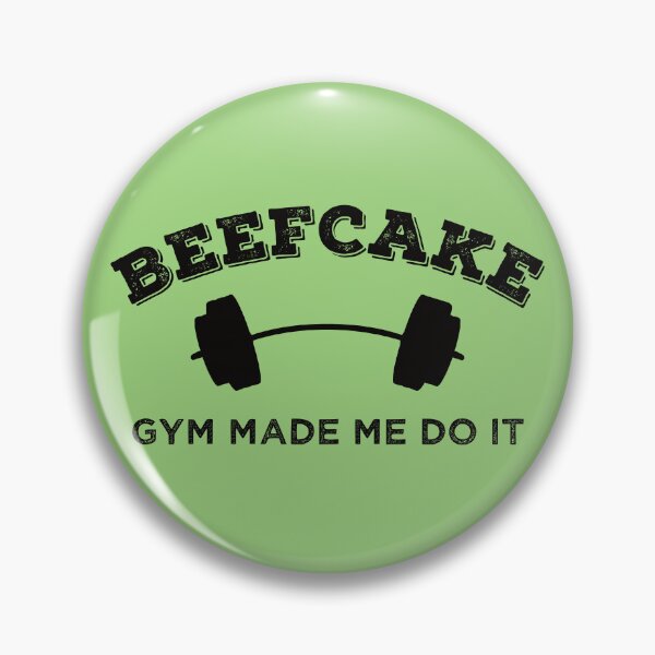 Item preview, Beefcake – Gym made me do it – in black designed and sold by gayishdesign.