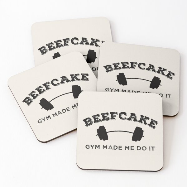 Item preview, Beefcake – Gym made me do it – in black designed and sold by gayishdesign.