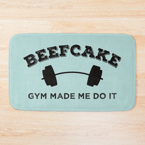 Item preview, Beefcake – Gym made me do it – in black designed and sold by gayishdesign.