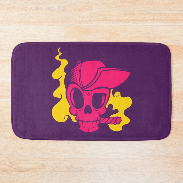 Item preview, crazy skull smoking with a cap  designed and sold by The-Artbox.