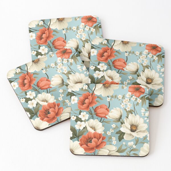 Artikelvorschau, Blauer Himmel mit Blumen entworfen und verkauft von HatiDesign.