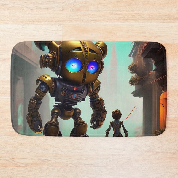 Item preview, Big Robot cyber, futurist, friend, cute, toy, iron, transformers designed and sold by Cyber Kids.