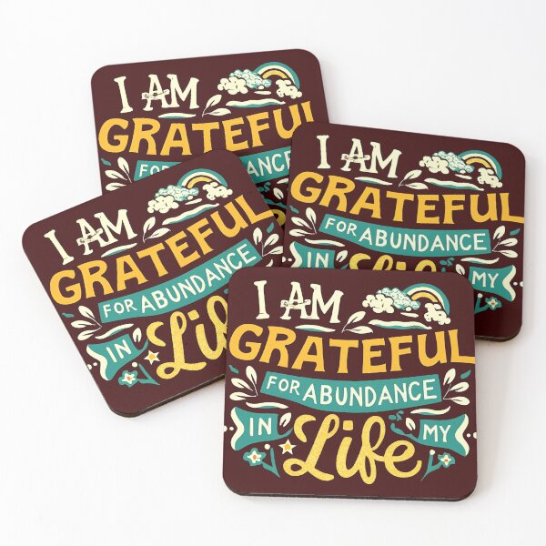 Item preview, I Am Grateful For The Abundance In My Life designed and sold by EVERTEESLOVER.