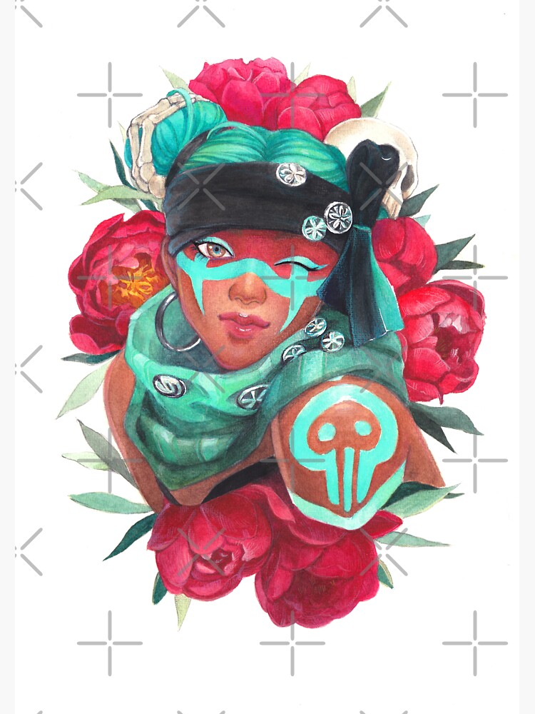 Apex Legends Lifeline fanart Sticker for Sale by liuyuart