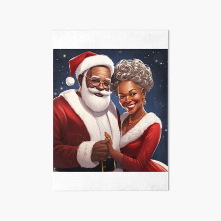 Item preview, Black Mr. And Mrs. Santa Claus designed and sold by RTFaulkner.