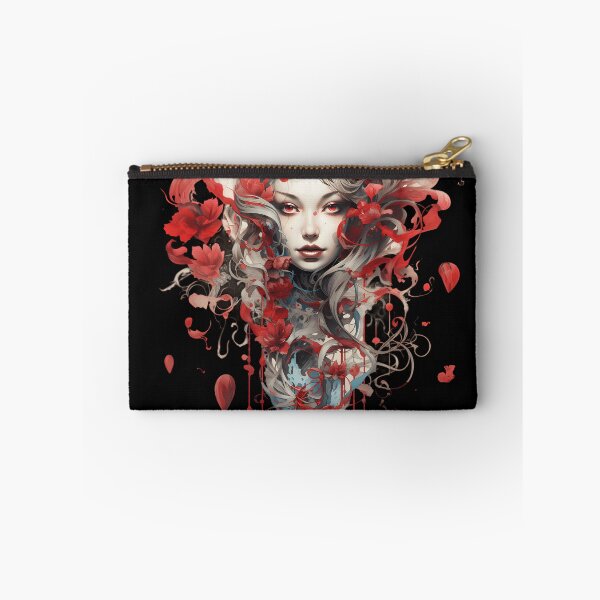 Item preview, “Free Floral Face” designed and sold by Art-Vortex-fr.