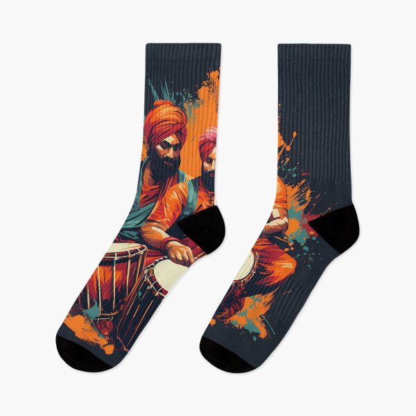 Item preview, Punjabi Bhangra Dhol Players  designed and sold by PioneerX1.