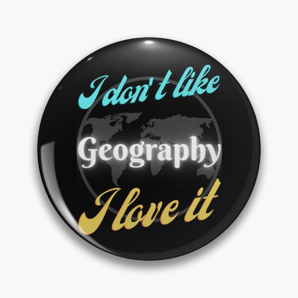Item preview, I don't like Geography, I love it designed and sold by Arrain.