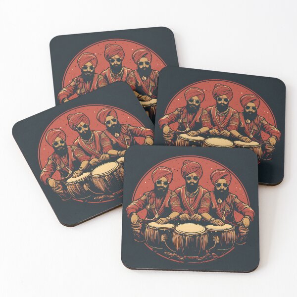 Item preview, Punjabi Bhangra Dhol Players  designed and sold by PioneerX1.