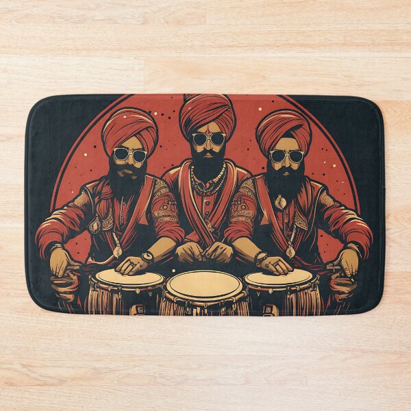 Item preview, Punjabi Bhangra Dhol Players  designed and sold by PioneerX1.