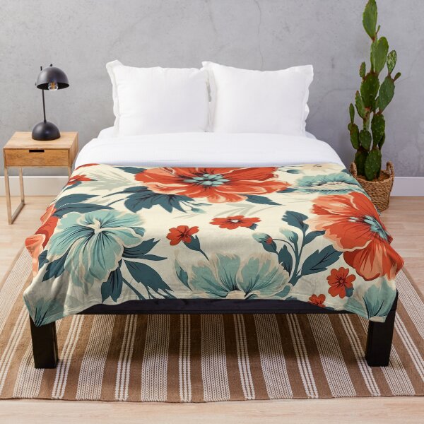 Aperçu de l'œuvre Coucher de soleil floral créée et vendue par HatiDesign.