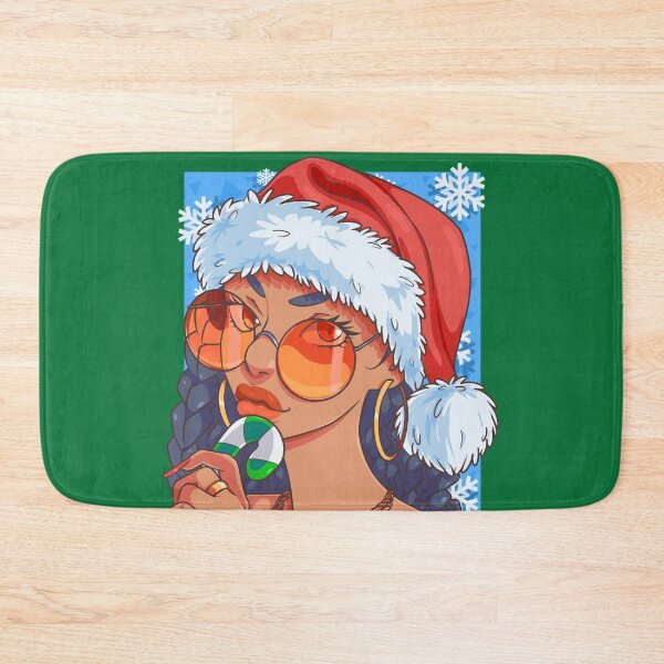 Item preview, Black Santa Claus Hip Hop Christmas Gangster Xmas designed and sold by Nosek1ng.