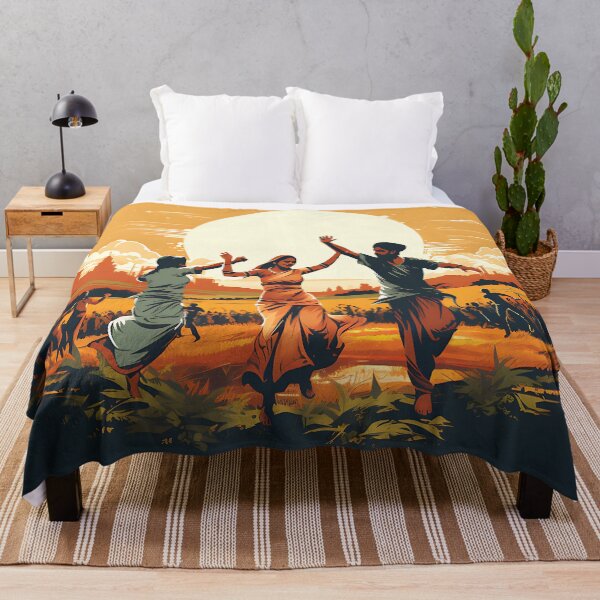Item preview, Bhangra Dancers In Village Colourful designed and sold by PioneerX1.