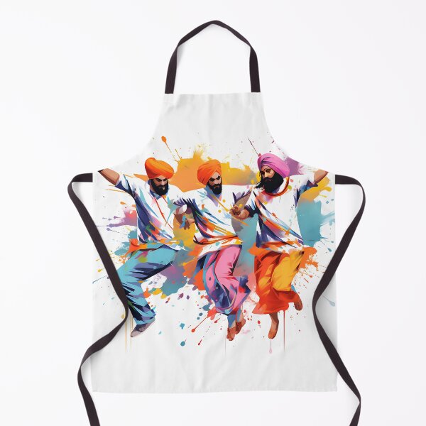 Item preview, Colourful Bhangra Dancers Art designed and sold by PioneerX1.