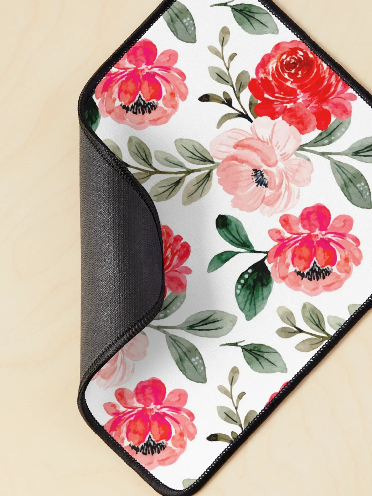 Thumbnail 2 of 5, Mouse Pad, Red Rose designed and sold by InfinityPattern.