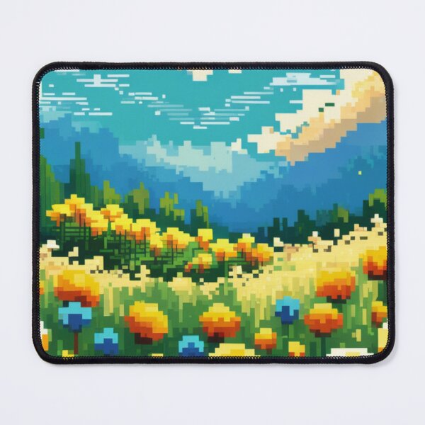 Item preview, Shades of Blooms: An Ode to Van Gogh in Pixels designed and sold by PabloAtriste.
