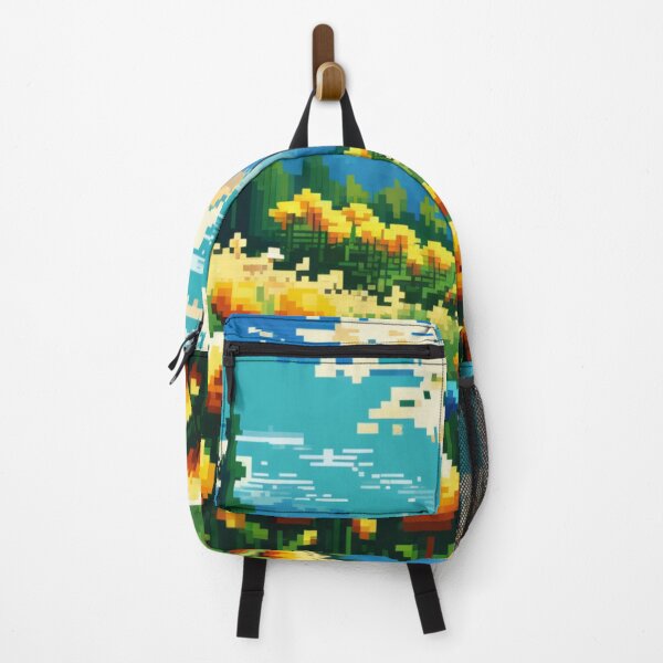 Item preview, Shades of Blooms: An Ode to Van Gogh in Pixels designed and sold by PabloAtriste.