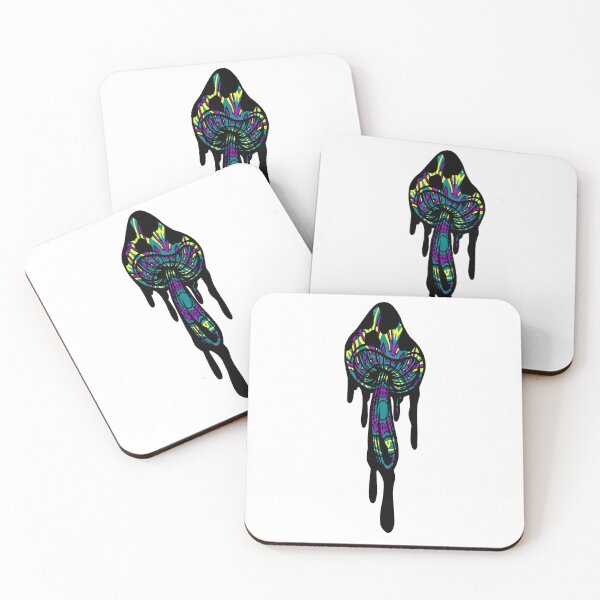 Item preview, Psychedelic Trippy Mushrooms Shrooms designed and sold by Whitetailcrafts.
