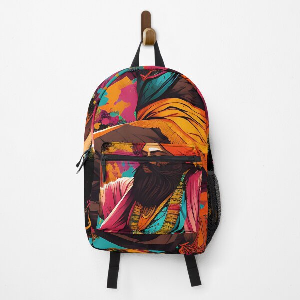 Item preview, Colourful Bhangra Dancer Art designed and sold by PioneerX1.