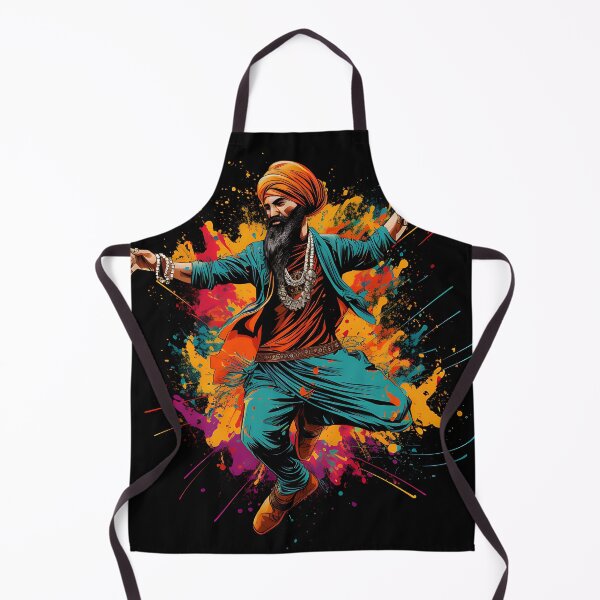 Artikelvorschau, Colourful Bhangra Dancer Art entworfen und verkauft von PioneerX1.