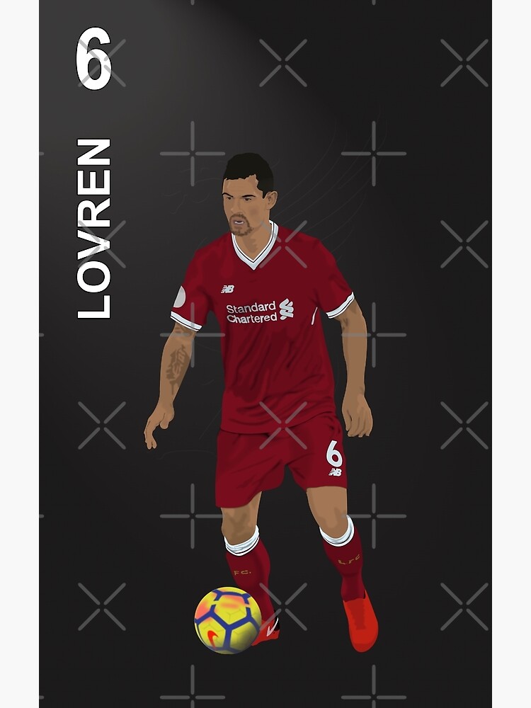 Dejan Lovren Liverpool Poster