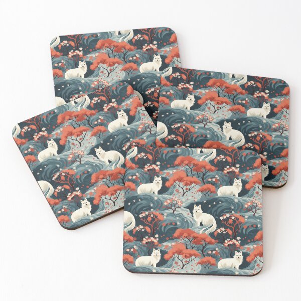 Artikelvorschau, Autumn Ookami Pattern entworfen und verkauft von PrintsyPattern.
