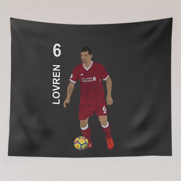 Item preview, Dejan Lovren 6 - Liverpool designed and sold by talklfcpodcast.